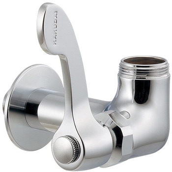 厨房用左ハンドル横形自在水栓本体 カクダイ