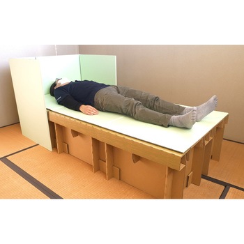 防災用 暖ダンルーム ベッド2 タケナカダンボール