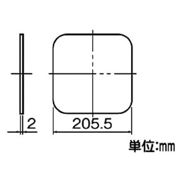 プラベース用ゴムシート 因幡電工