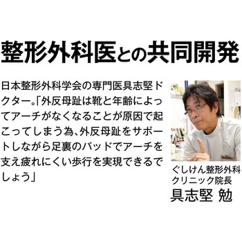 お医者さんの(R)外反母趾サポーター ピタ肌 アルファックス