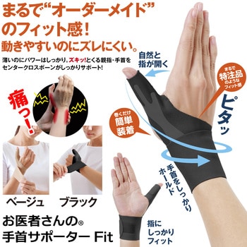 お医者さんの(R)手首サポーターFit アルファックス