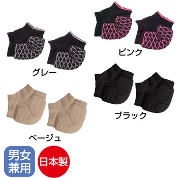 かかと衝撃綿混クッションサポーター アルファックス