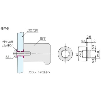 ガラス用パッキン アトムリビンテック