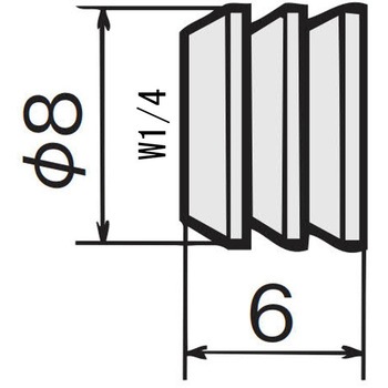 ダボハトメ8mm アトムリビンテック