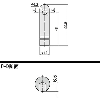 ルミーナ転び止めA H45エンド アトムリビンテック