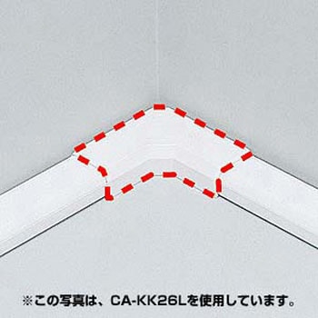 ケーブルカバー サンワサプライ ケーブルカバー 通販モノタロウ Ca Kk17l