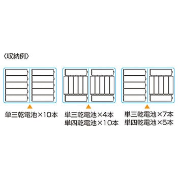 電池ケース(単三形、単四形 対応) サンワサプライ 【通販