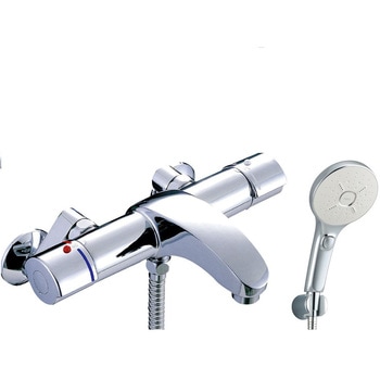 サーモスタット式シャワーバス水栓 アウゼ エコアクアスイッチシャワーSPA(めっき仕様) INAX(LIXIL)