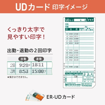 抗菌・抗ウイルス仕様タイムレコーダ マックス