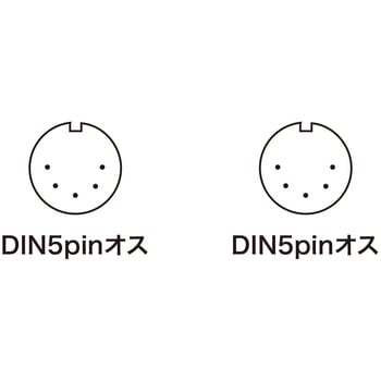 MIDIケーブル サンワサプライ