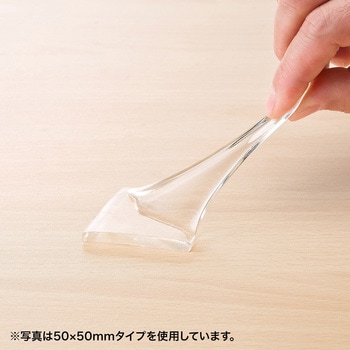 透明両面粘着ゴム サンワサプライ