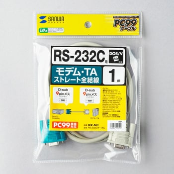 KR-M1 RS-232Cケーブル 1個 サンワサプライ 【通販サイトMonotaRO】