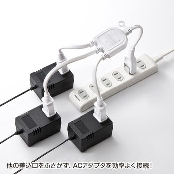 ACアダプタ専用電源延長コード サンワサプライ