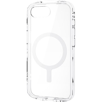iPhone 17e / 16e ケース ハイブリッド 衝撃吸収 MAGKEEP 磁力装着ワイヤレス充電対応 TOUGH SLIM LITE エレコム