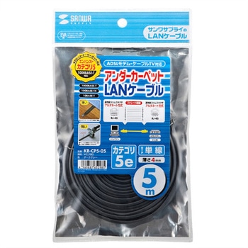 アンダーカーペットLANケーブル サンワサプライ