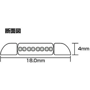 アンダーカーペットLANケーブル サンワサプライ