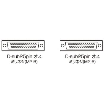 RS-232Cケーブル サンワサプライ D-sub変換アダプタ 【通販モノタロウ】