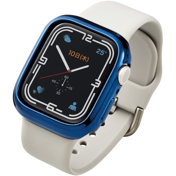アップルウォッチ 保護ケース バンパー Series 7 [ 41mm ] 側面保護 ソフト TPU 耐衝撃 傷防止 エレコム