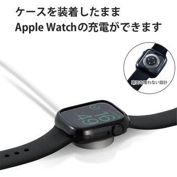 アップルウォッチ 保護ケース バンパー Series 7 [ 41mm ] 側面保護 ソフト TPU 耐衝撃 傷防止 エレコム