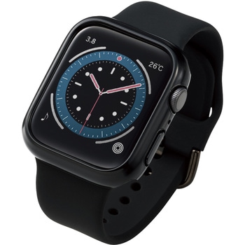 アップルウォッチ 保護ケース バンパー Series 6、5、4、SE [ 44mm ] 側面保護 ハード ポリカーボネート エレコム