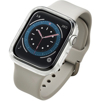 アップルウォッチ 保護ケース バンパー Series 6、5、4、SE [ 44mm ] 側面保護 ハード ポリカーボネート エレコム