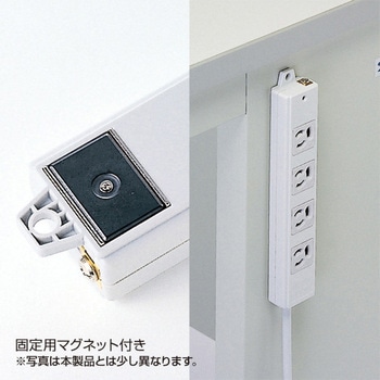 3P、3m、タップ赤色 サンワサプライ