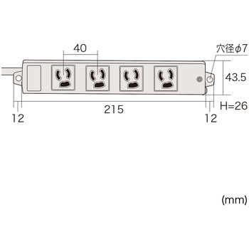 工事物件雷ガードタップ サンワサプライ