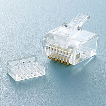 ADT-RJ45-100A RJ-45コネクタ 1個(100個) サンワサプライ 【通販
