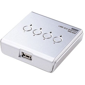 SW-US24 USB2.0手動切替器 1個 サンワサプライ 【通販サイトMonotaRO】