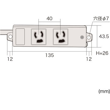 工事物件タップ サンワサプライ