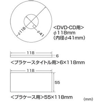 インクジェットDVD・CDラベル サンワサプライ