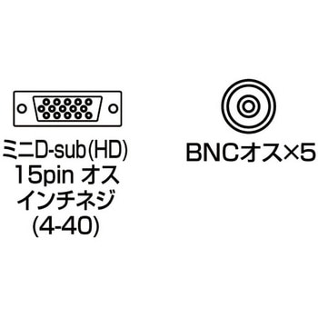 アナログRGBケーブル サンワサプライ