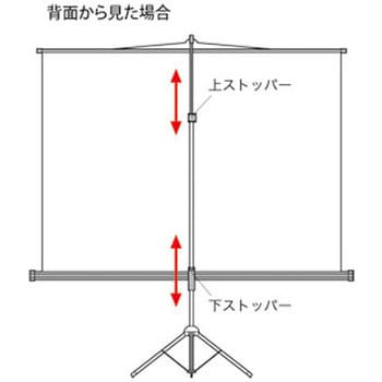 プロジェクタースクリーン サンワサプライ 【通販モノタロウ】