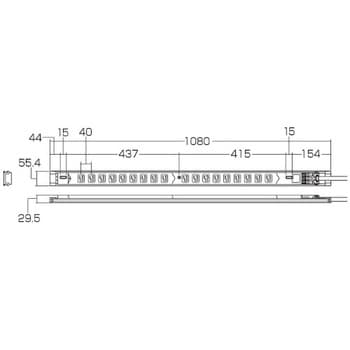 TAP-SV2018 19インチサーバーラック用コンセント 1個 サンワサプライ