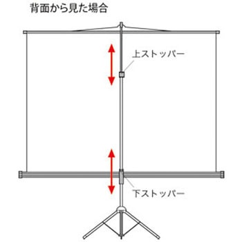 プロジェクタースクリーン サンワサプライ