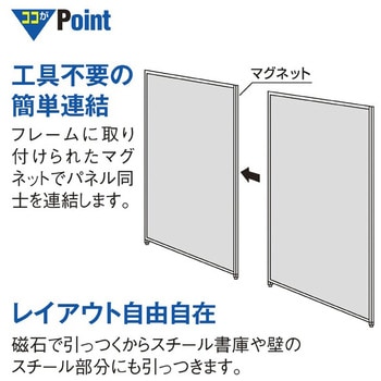 マグネットパーティション (安定脚別売) - ストア・エキスプレス