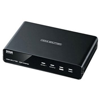 VGA-HDSP2K 3D対応HDMI分配器 1個 サンワサプライ 【通販