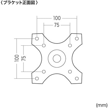 CR-LAST3 キーボード台、CPUスタンド付き液晶モニタスタンド 1個