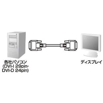 KC-DVI-200G DVIシングルリンクケーブル 1個 サンワサプライ 【通販