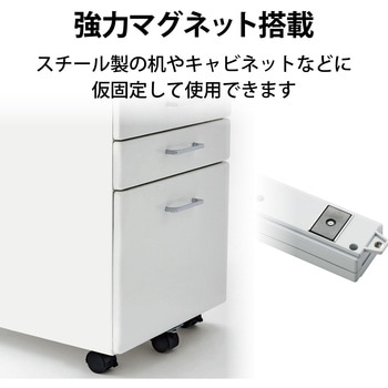 延長コード 電源タップ 4個口 3P マグネット付き スイングプラグ 熱に強い二重構造 RoHS 1m/3m/5m OAタップ エレコム