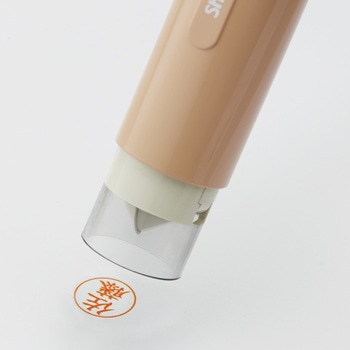 ネーム9キャップレスホルダー カフェカラー シヤチハタ