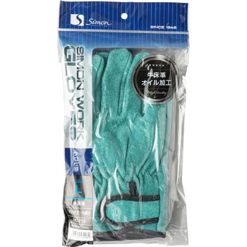 牛床革オイル加工手袋 OIL-719 シモン
