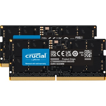 CT2K16G48C40S5 ノートPC用増設メモリ 32GB(16GBx2枚)DDR5 4800MT/s