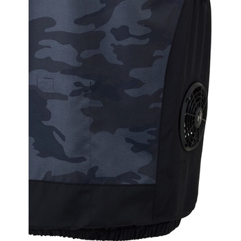 空調風神服  カモフラワークベスト (旧KU92242) サンエス