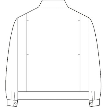 N400 制電ストレッチブルゾン(秋冬用) ナカツカ