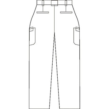 N200 制電ストレッチワンタックカーゴパンツ(秋冬用) ナカツカ