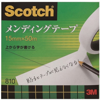 810-3-15 3M スリーエム スコッチ メンディングテープ 大巻 1巻 スリーエム(3M) 【通販モノタロウ】