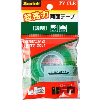 PV-CLR 3M スリーエム スコッチ 超強力両面テープ 1巻 スリーエム(3M