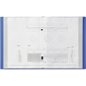 クリヤーブック＜サイドベンツ＞(A4/A3タテ型)