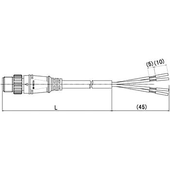 M12 FAコネクタケーブル 行田電線